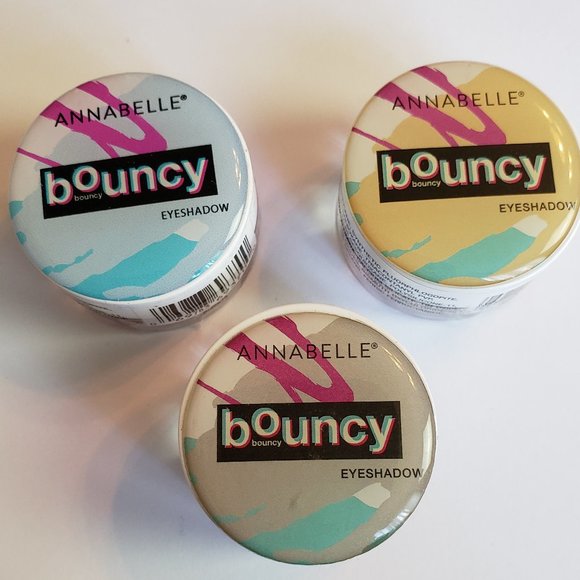 2/25$ NWT Annabelle bouncy eyeshadow lot of 3 - Picture 1 of 2